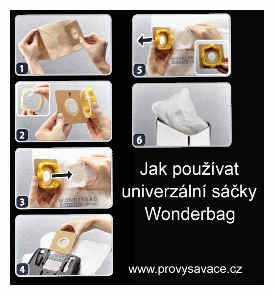 Jak používat univerzální sáčky Wonderbag
